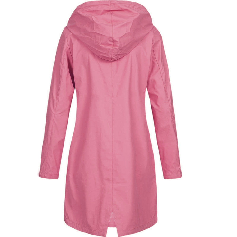 Veste De Pluie Stylée Pour Femmes | Longue