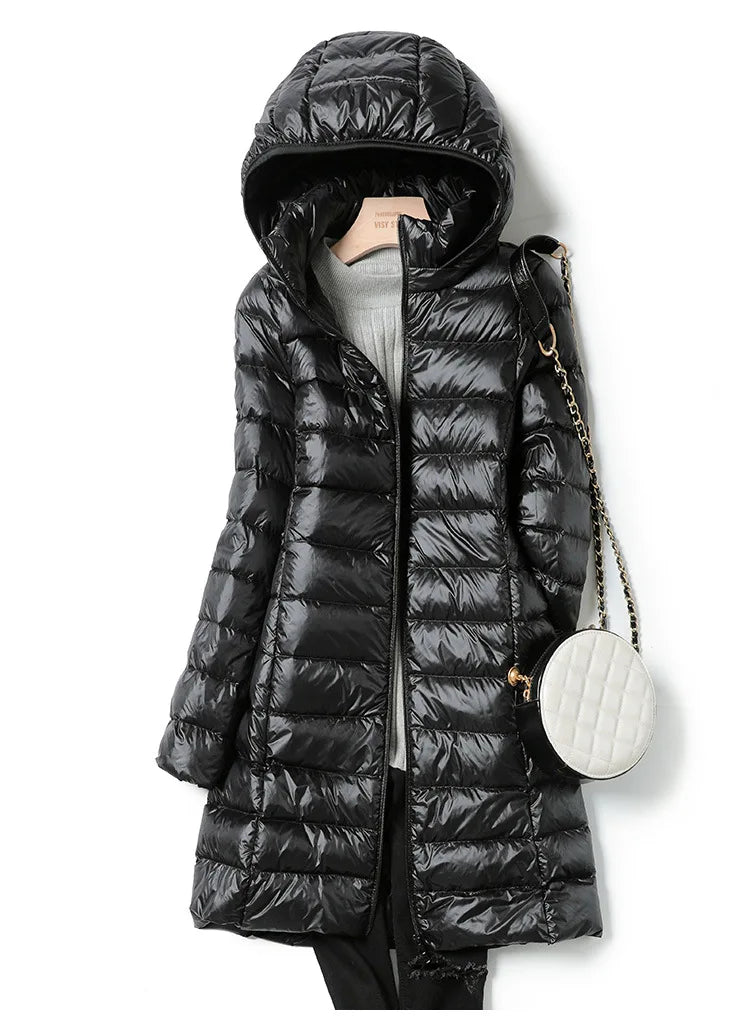 Doudoune À Capuche Amovible Pour Femme | Automne