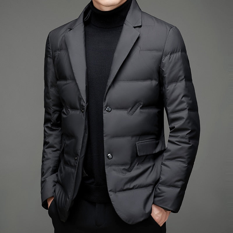 Doudoune Stylée Pour Homme Avec Boutons | Hiver
