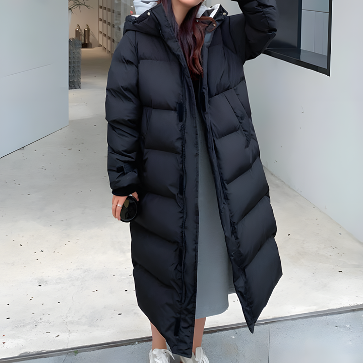 Doudoune D'hiver À Manches Longues Pour Femme | Tendance
