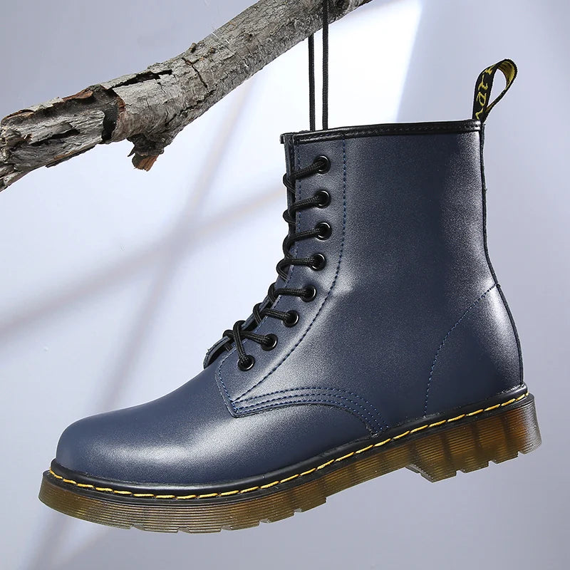 Bottes Décontractées En Cuir Pour Femme | À Lacets