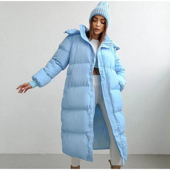 Doudoune Longue Femme | Avec Capuche