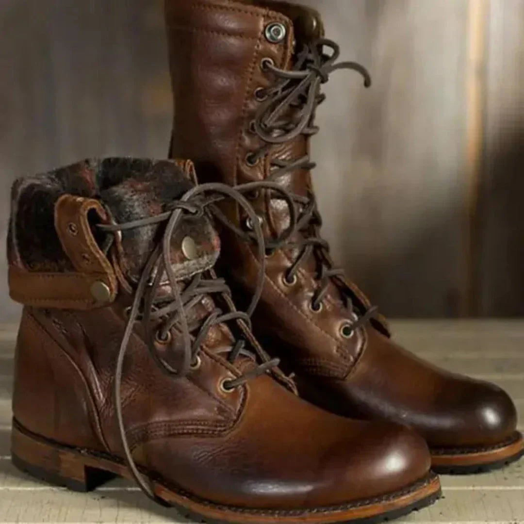 Bottes Rétro Montantes Pour Femmes | Hiver