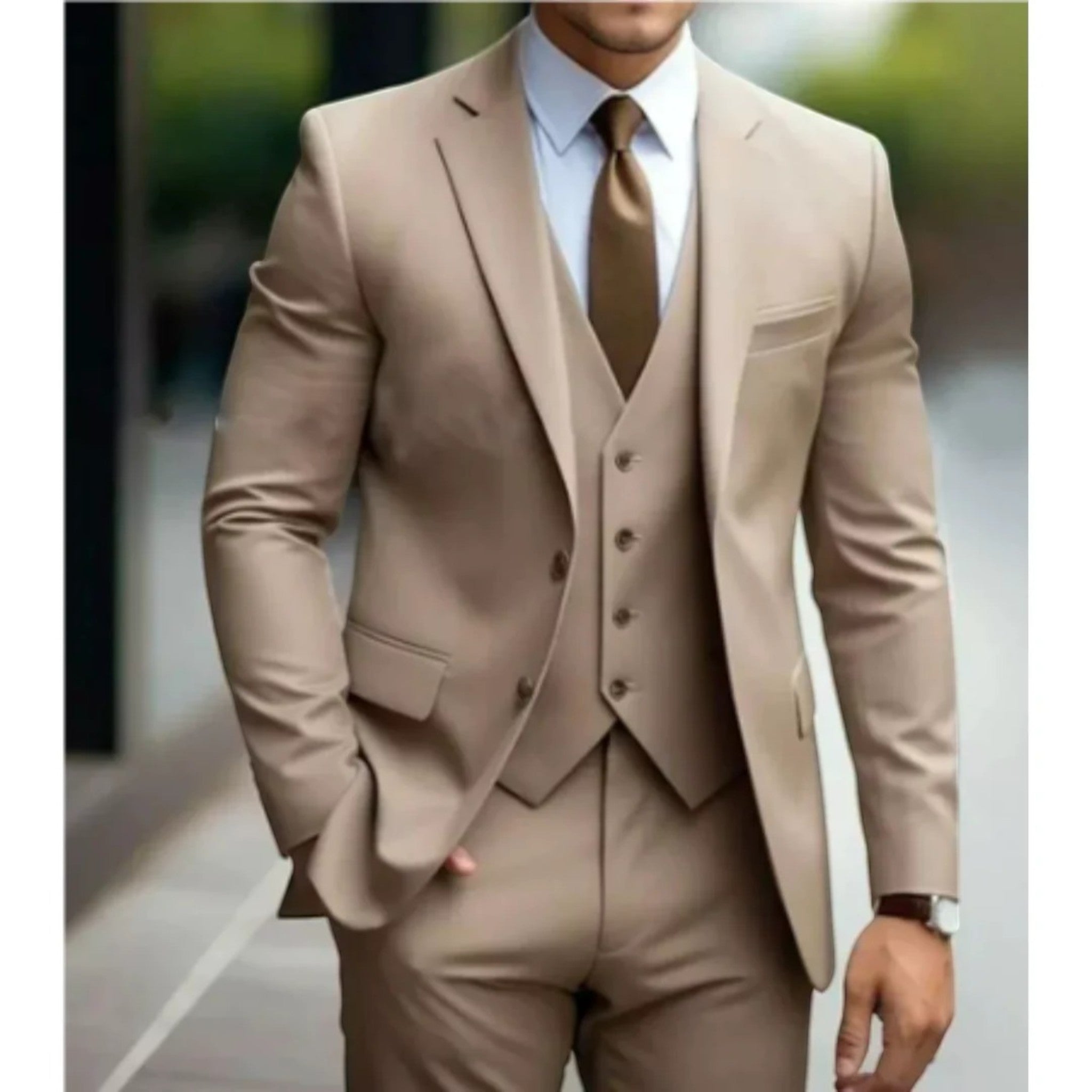 Gabriel | Costume 3 Pièces Élégant Pour Homme