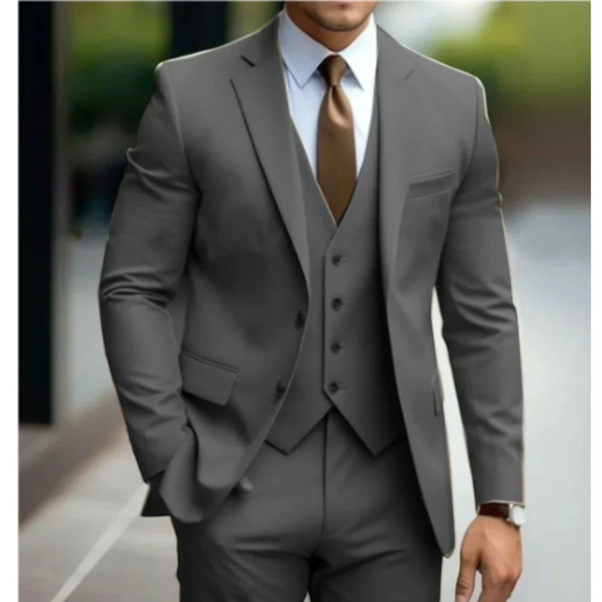 Gabriel | Costume 3 Pièces Élégant Pour Homme