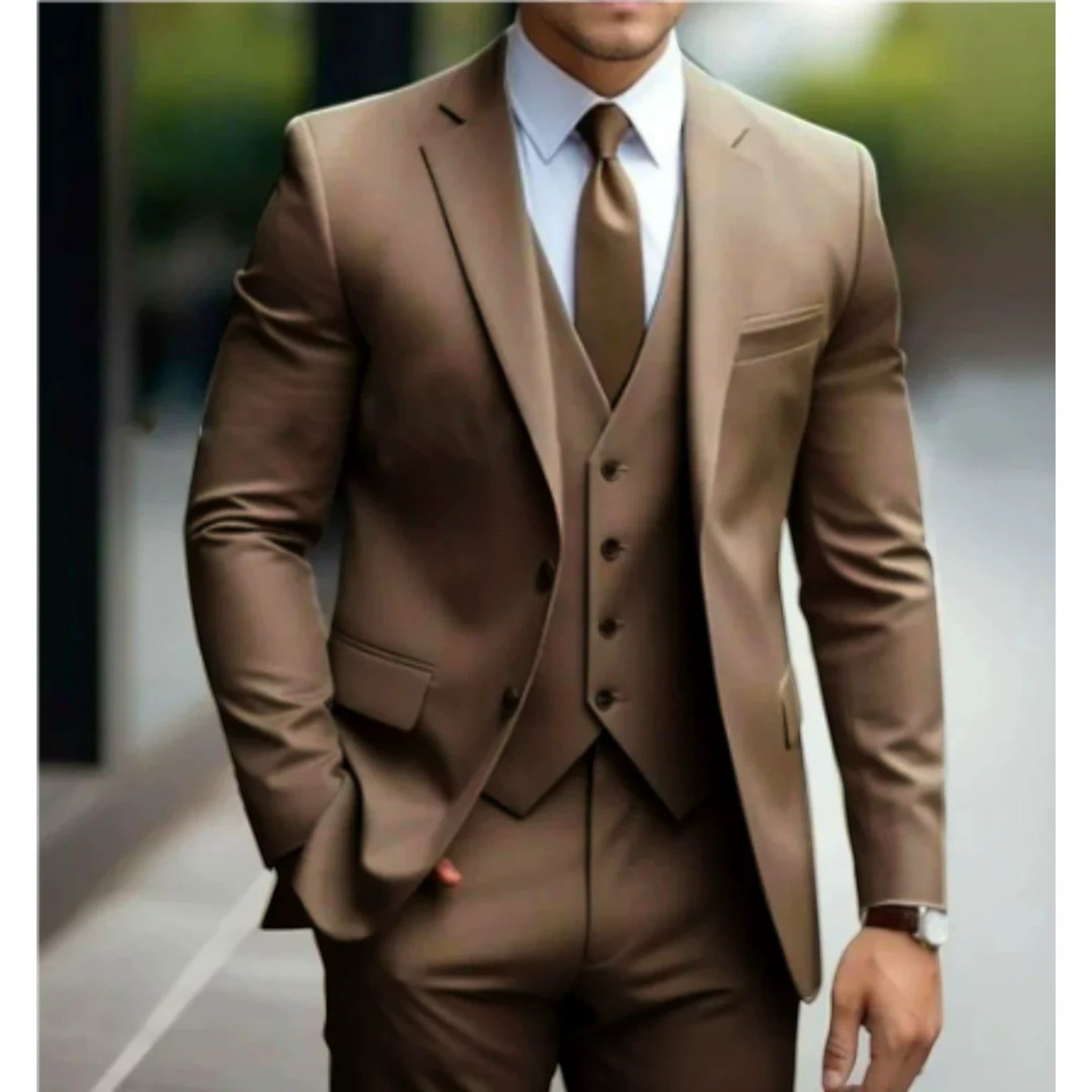 Gabriel | Costume 3 Pièces Élégant Pour Homme