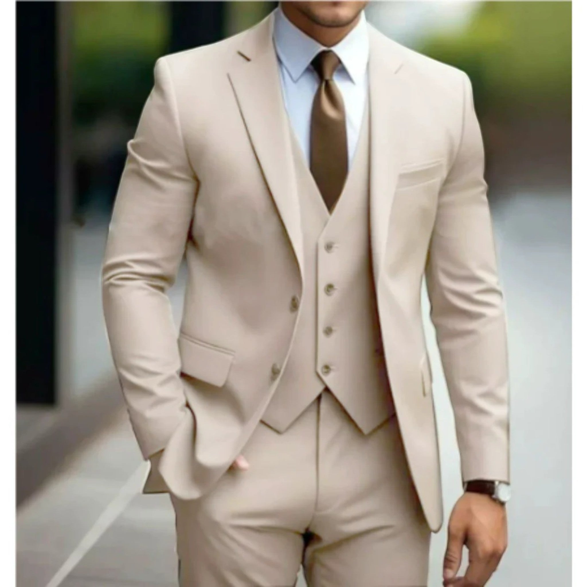 Gabriel | Costume 3 Pièces Élégant Pour Homme