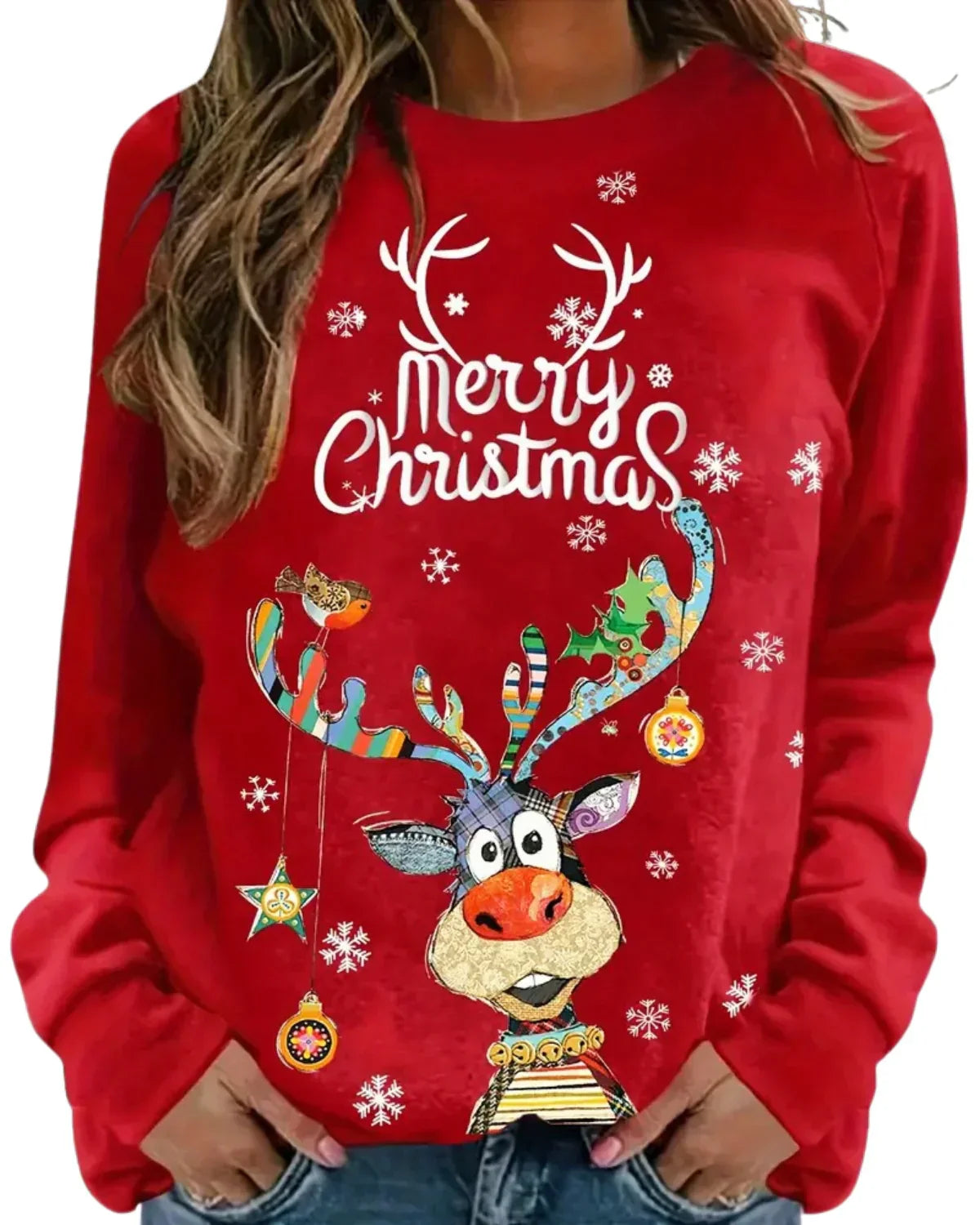Pull De Noël Pour Femme | Manches Longues
