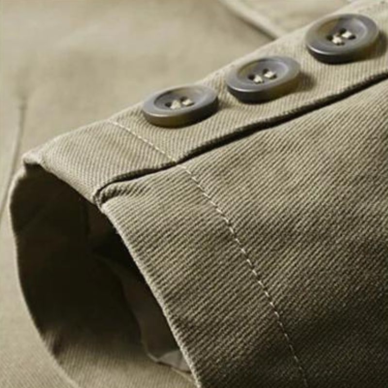Blazer Décontracté Boutonné Pour Homme | Simple Boutonnage