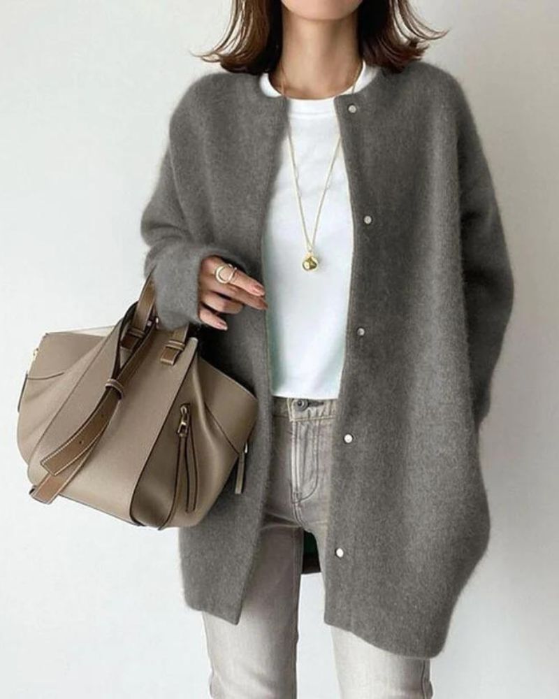Cardigan Stylé En Cachemire Pour Femme | Hiver