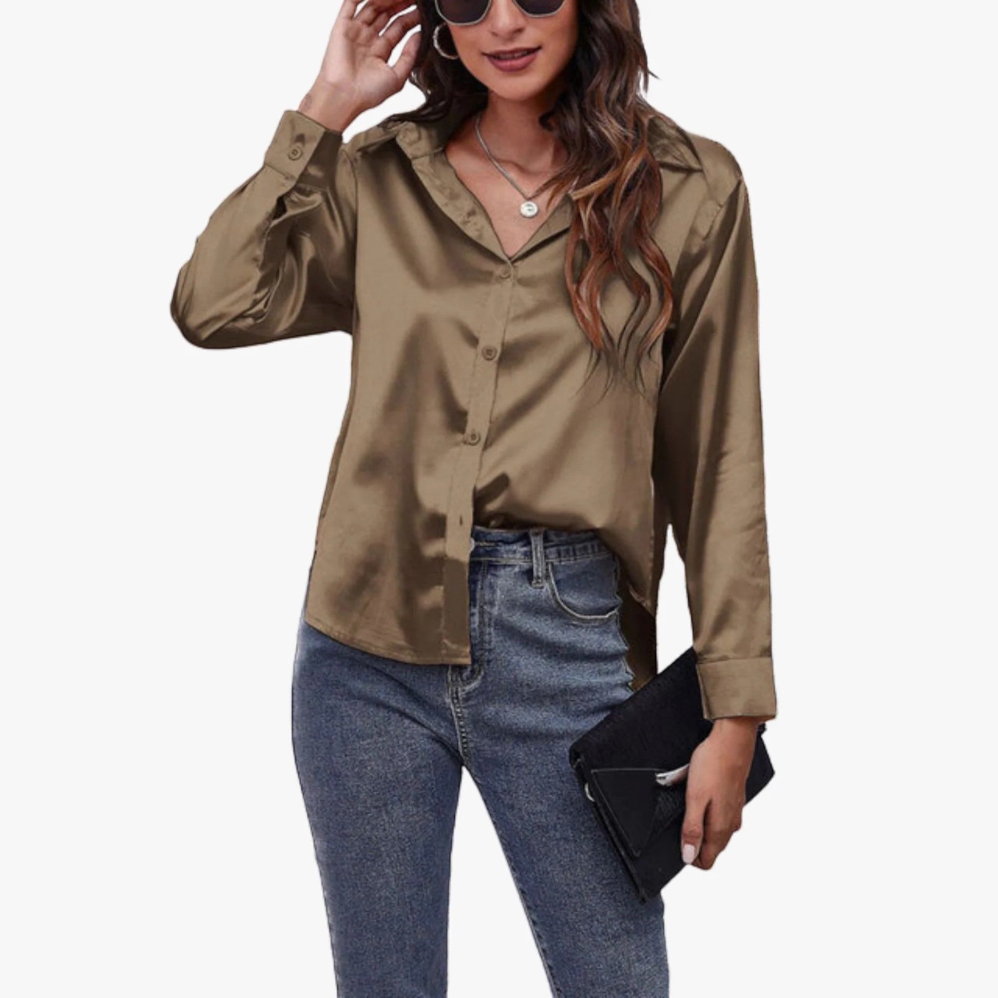Anna | Chemise Élégante Pour Femmes | Manches Longues