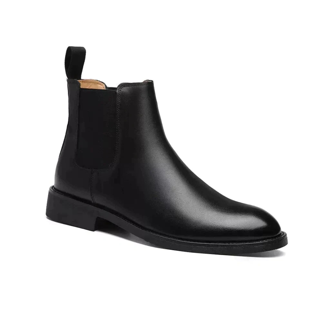 Bottines Chelsea classiques aspect suédé pour homme | Longueur cheville