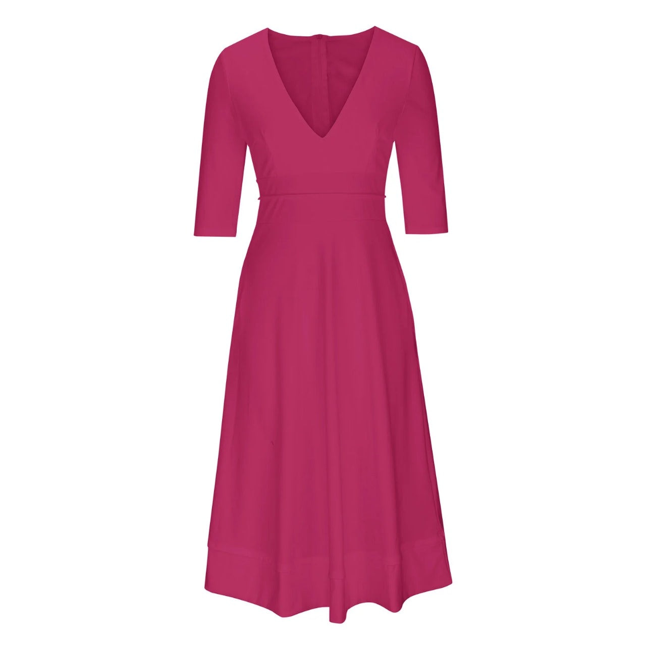 Robe De Soirée Col En V Pour Femme | Midi