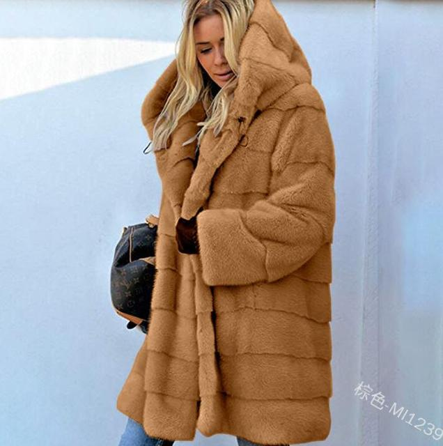 Manteau D’Hiver Décontracté Pour Femme | Long