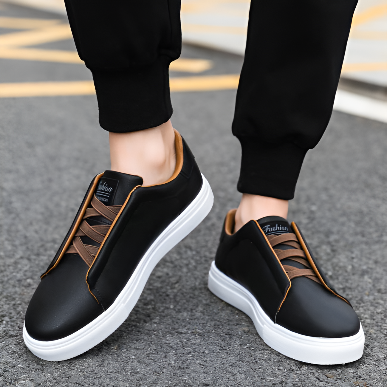 Chaussures Classiques À Enfiler Pour Homme | Lacets Élastiques