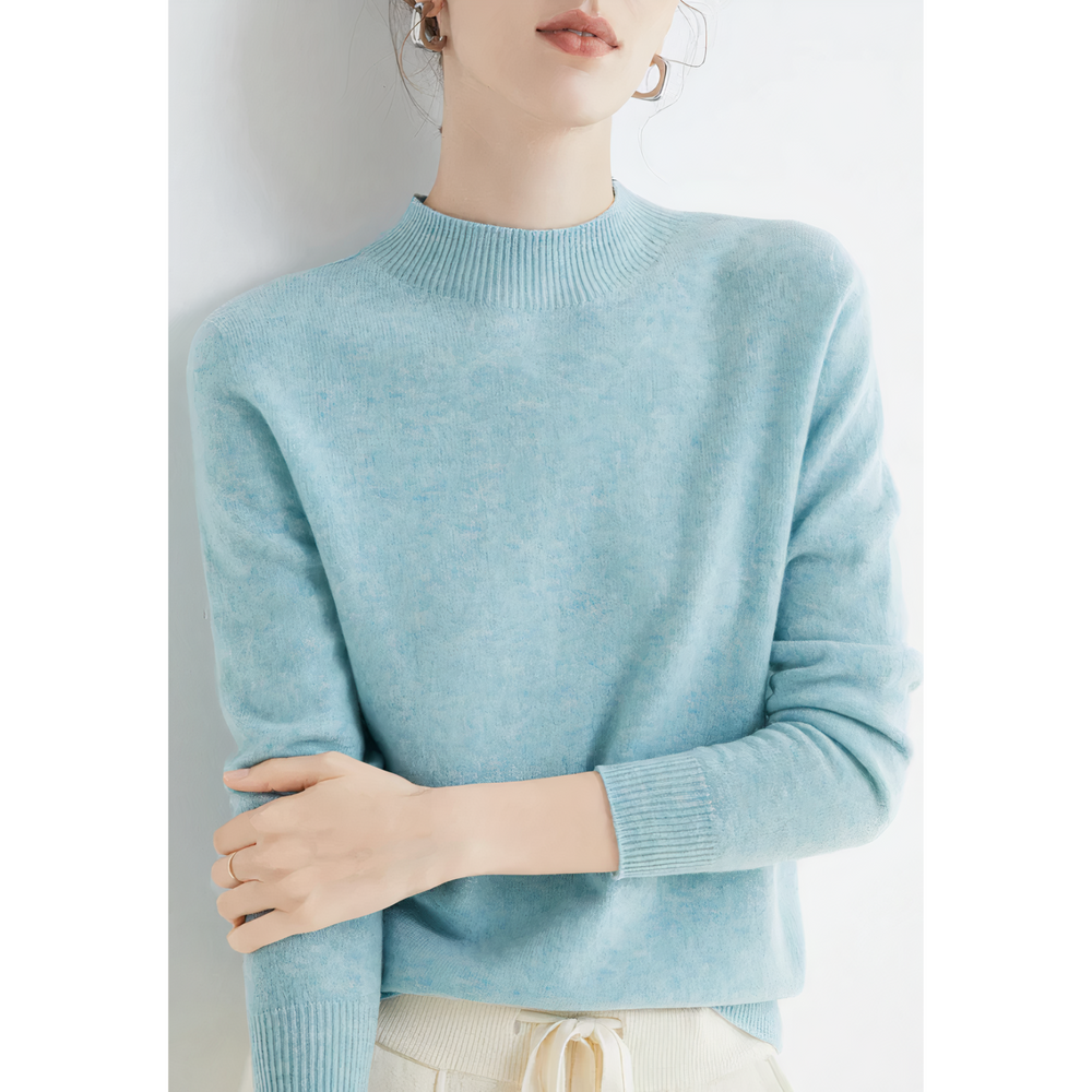 Pull Slim En Cachemire Décontracté Pour Femme | Hiver