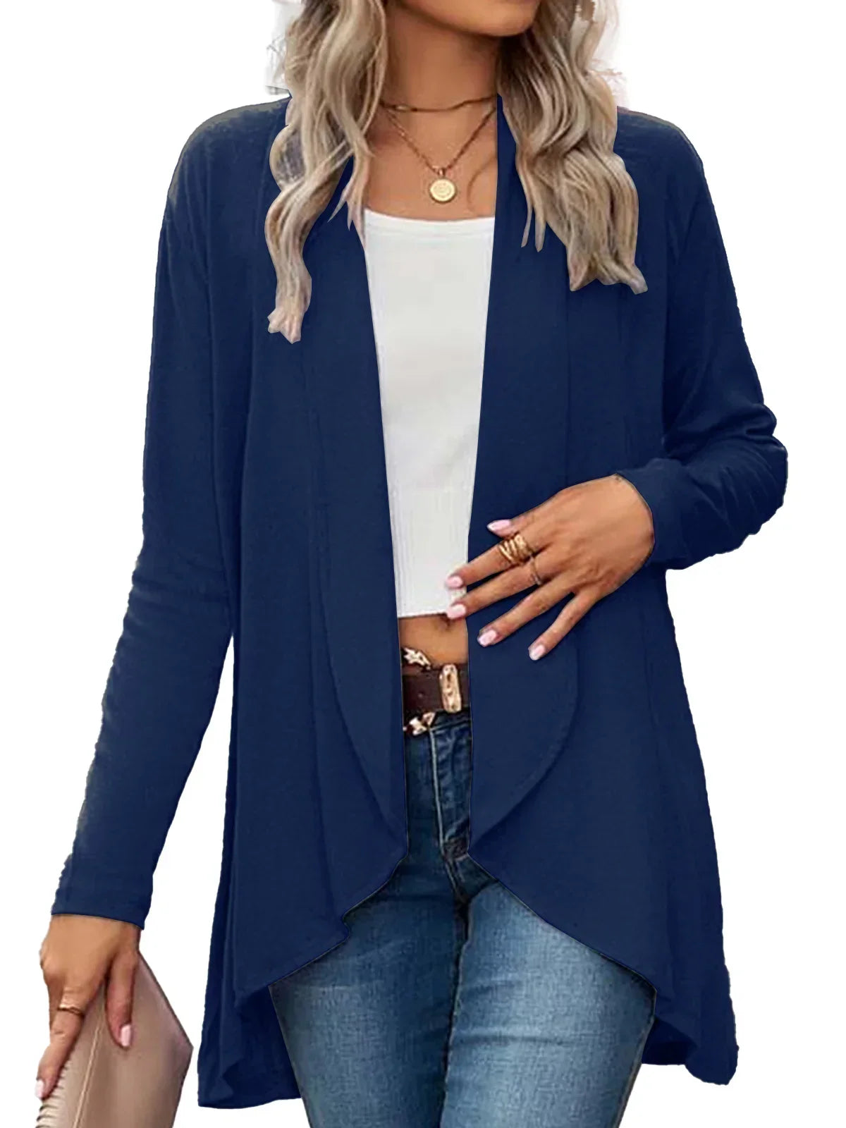 Cardigan D’Hiver Décontracté Pour Femme | Ouvert Devant