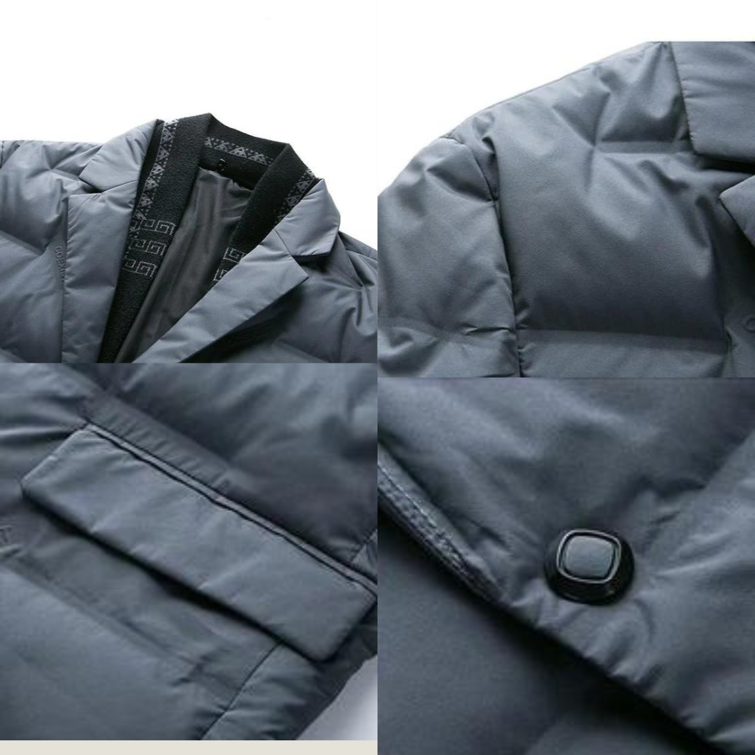Doudoune Stylée Pour Homme Avec Boutons | Hiver