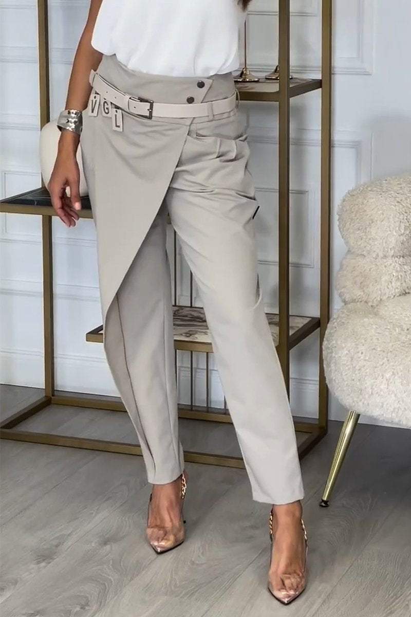 Pantalon Une Pièce Pour Femme Avec Détails Boutons | Décontracté