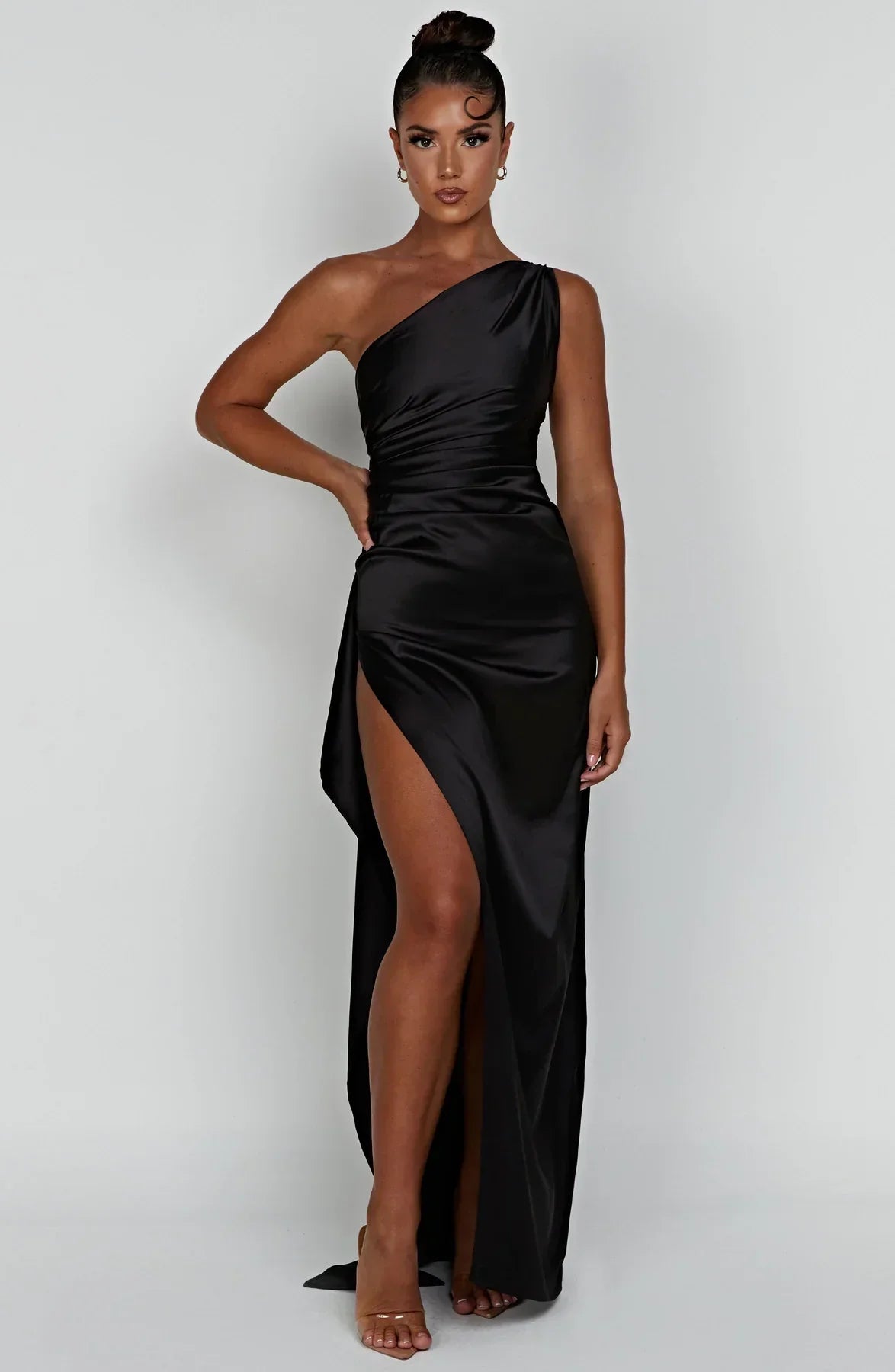 Robe De Soirée Pour Femme À Une Épaule | Dos Nu
