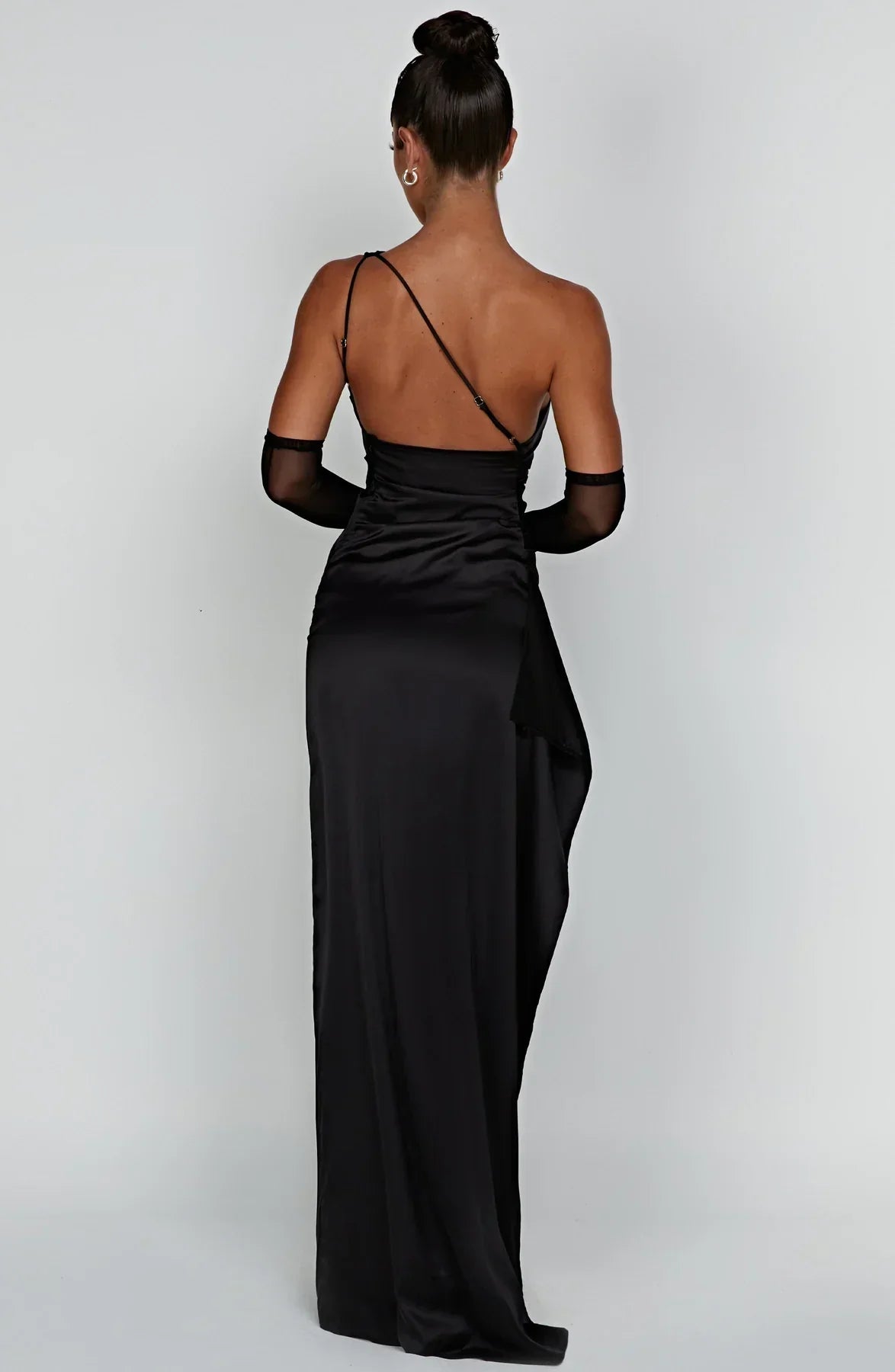 Robe De Soirée Pour Femme À Une Épaule | Dos Nu