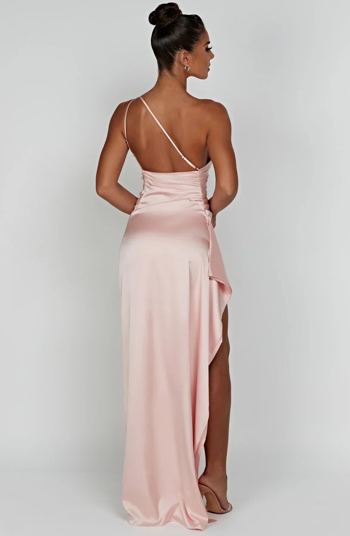 Robe De Soirée Pour Femme À Une Épaule | Dos Nu