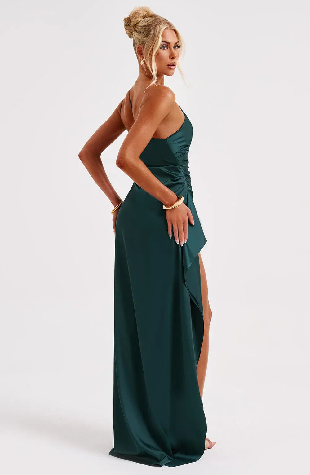 Robe De Soirée Pour Femme À Une Épaule | Dos Nu
