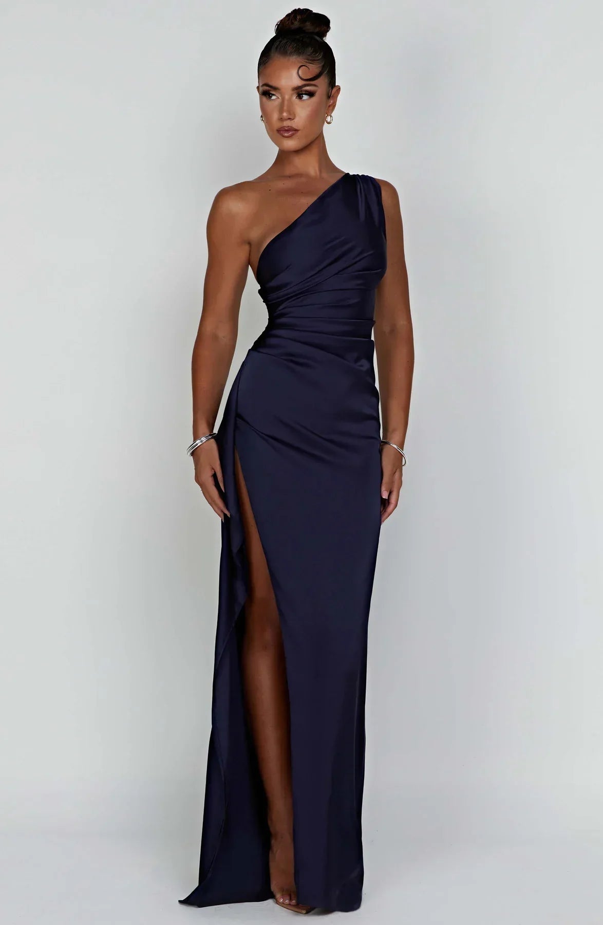 Robe De Soirée Pour Femme À Une Épaule | Dos Nu