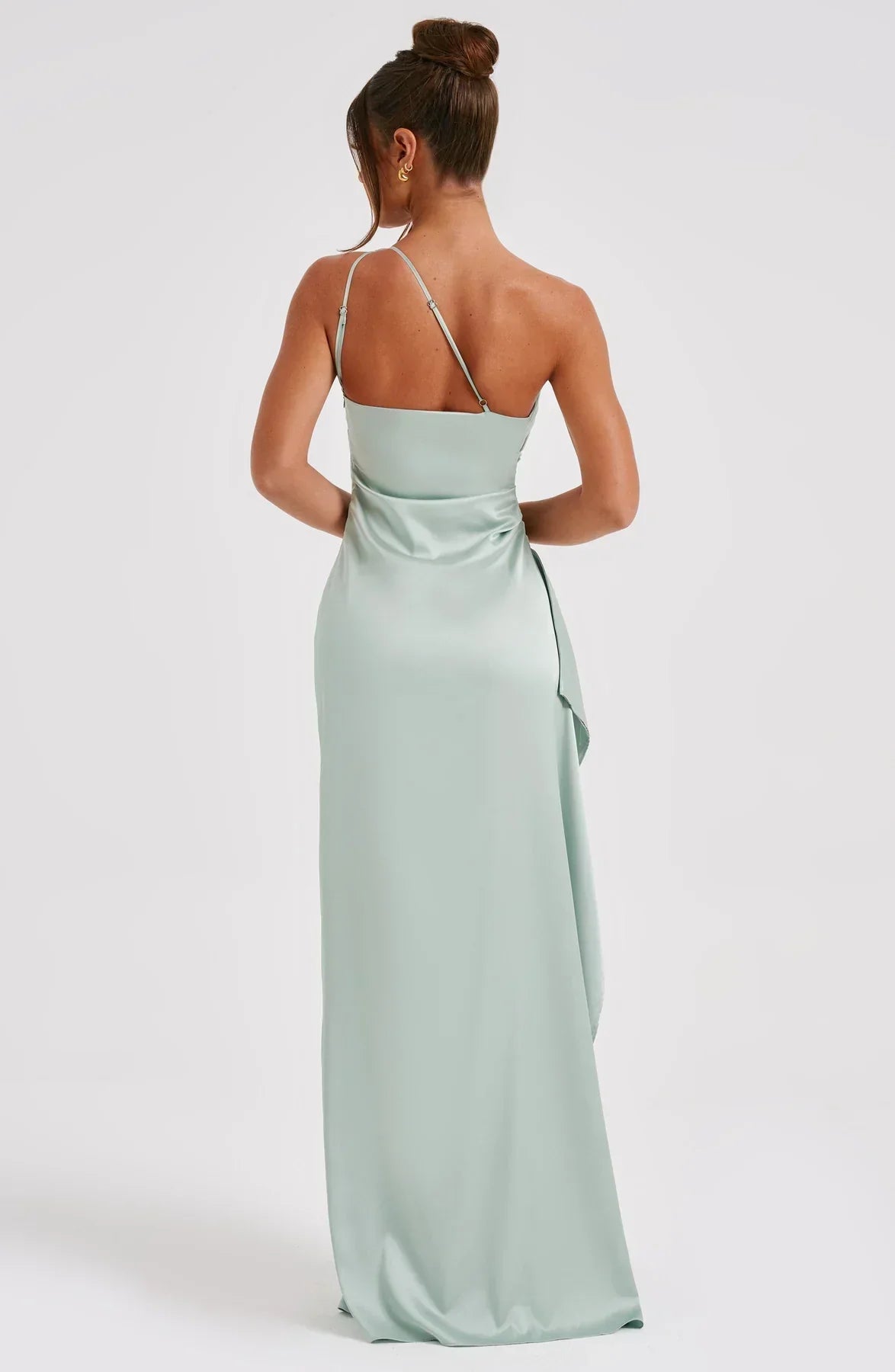 Robe De Soirée Pour Femme À Une Épaule | Dos Nu