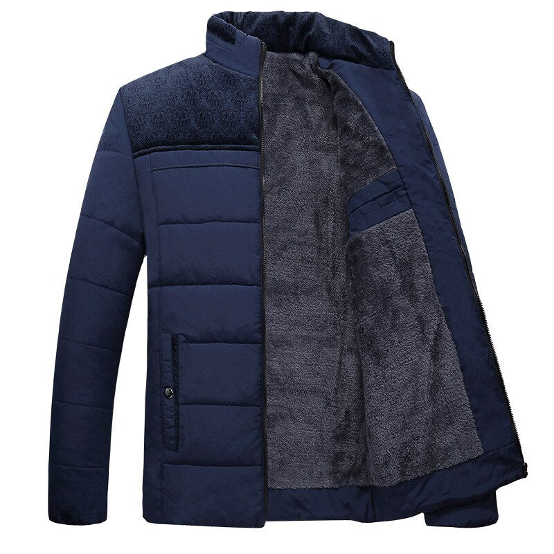 Veste Matelassée Pour Homme Avec Col Montant | Hiver