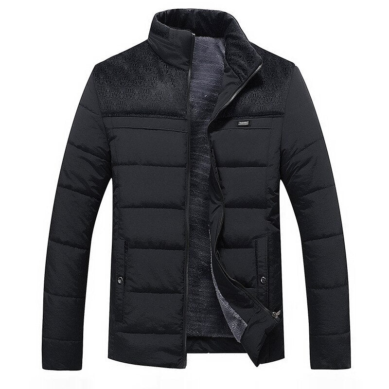 Veste Matelassée Pour Homme Avec Col Montant | Hiver