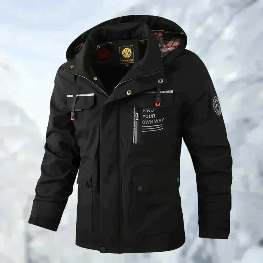 Veste Pour Homme Avec Capuche Amovible | Manches Longues
