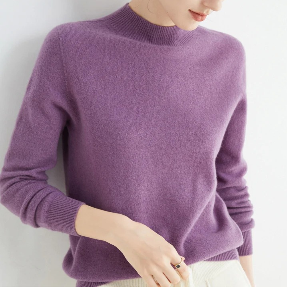 Pull En Cachemire Pour Femme Pour L’Hiver | Manches Longues