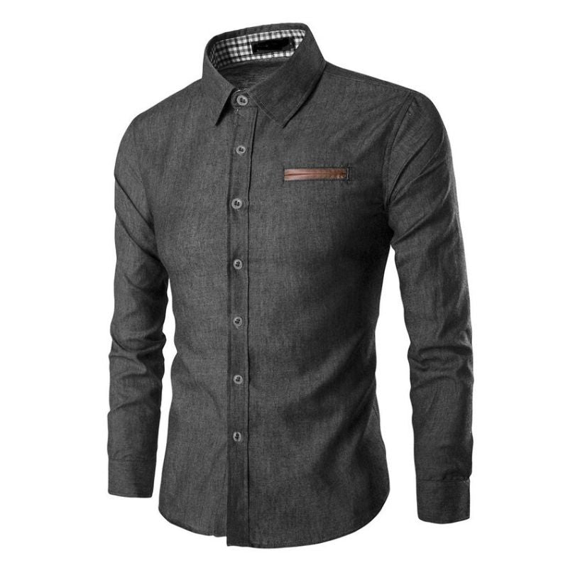 Chemise En Jean Pour Homme | Boutonnée