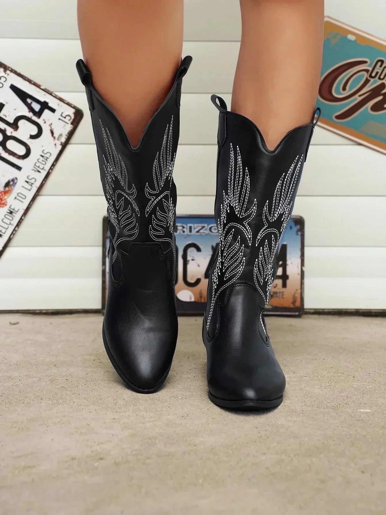 Bottes De Cowboy À Bout Pointu Pour Femme | Tendance