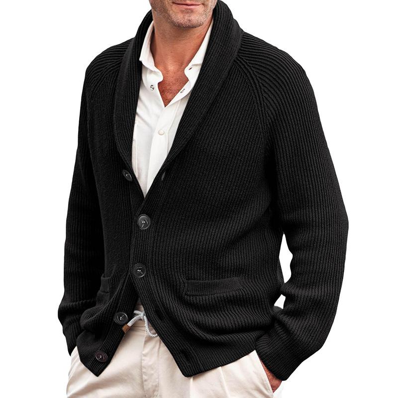 Cardigan Boutonné D'hiver Pour Homme | Avec Poche