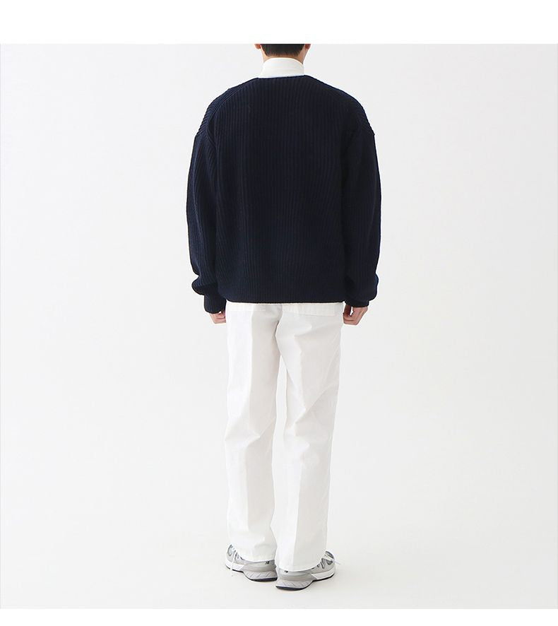 Cardigan En Maille Avec Fermeture Éclair Pour Homme | Manches Longues