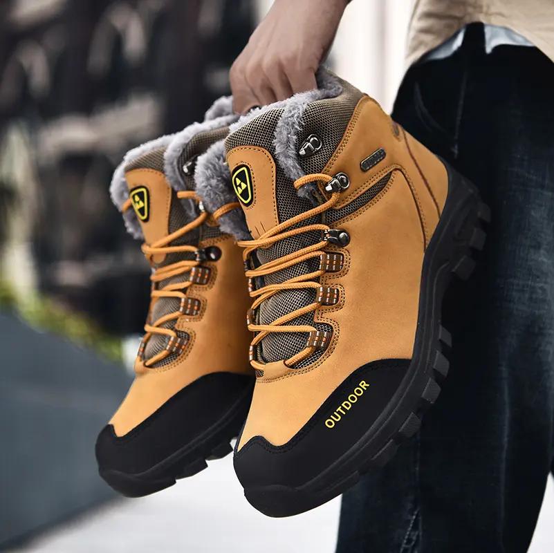 Bottes Décontractées D’hiver À Lacets Pour Hommes | Outdoor