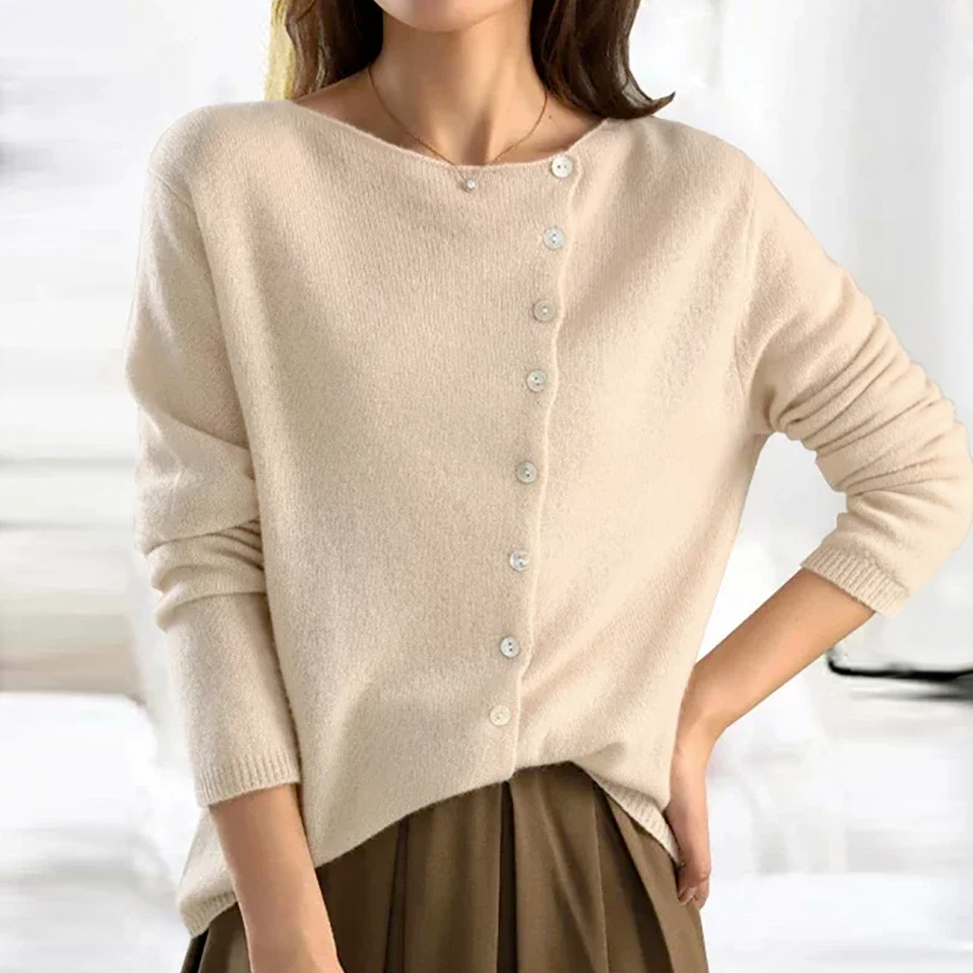 Pull D’Hiver Pour Femme | Avec Bouton