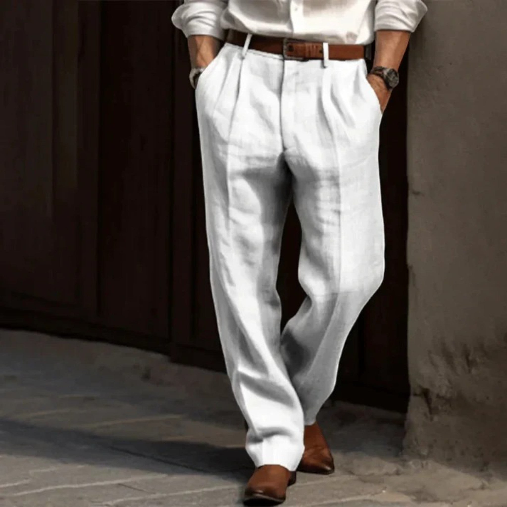 Lucien | Pantalon Chic Pour Homme | Été