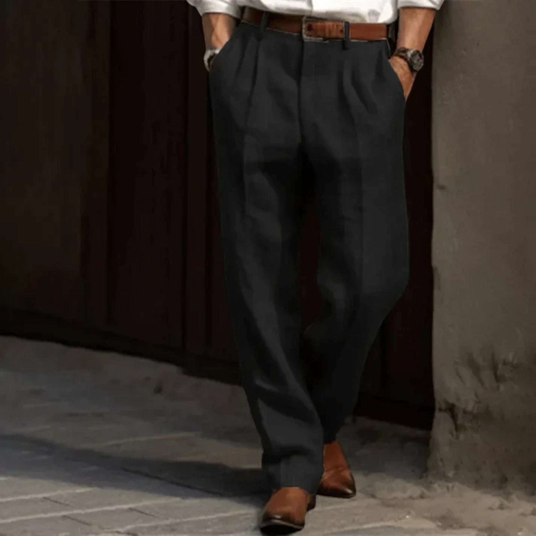 Lucien | Pantalon Chic Pour Homme | Été