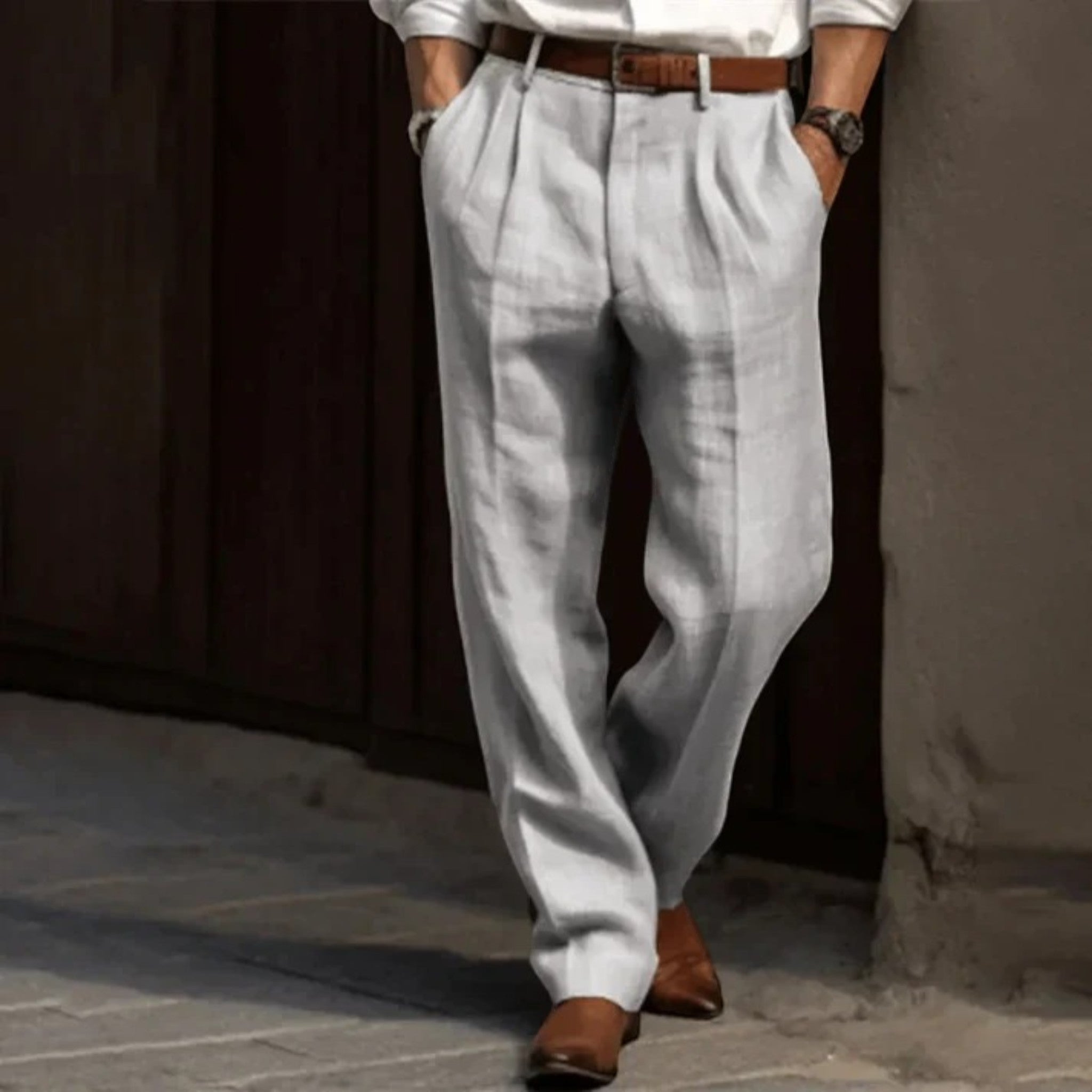 Lucien | Pantalon Chic Pour Homme | Été