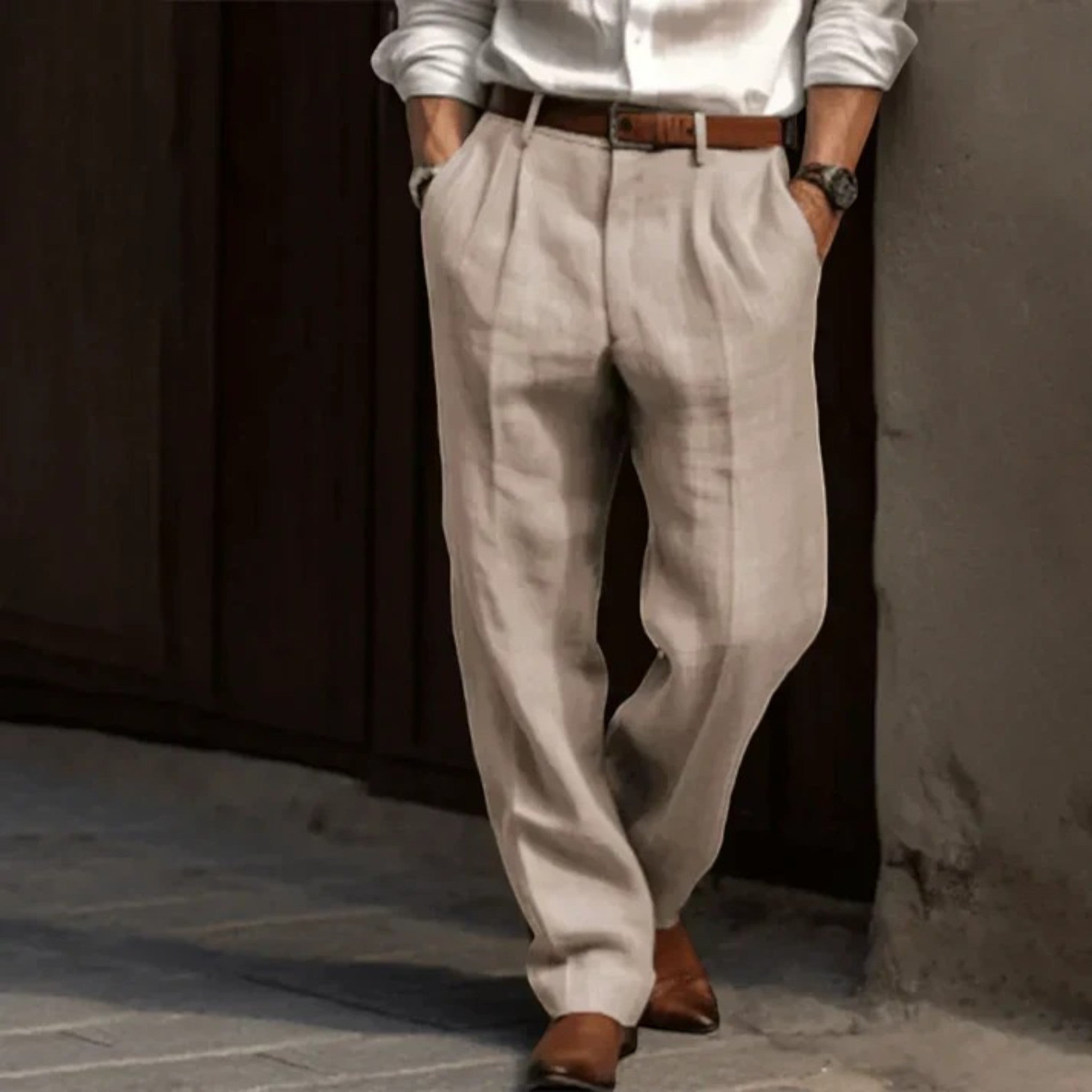 Lucien | Pantalon Chic Pour Homme | Été