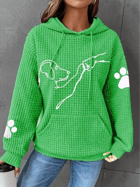 Pull À Capuche Tendance Avec Cordon De Serrage Pour Femme | Hiver