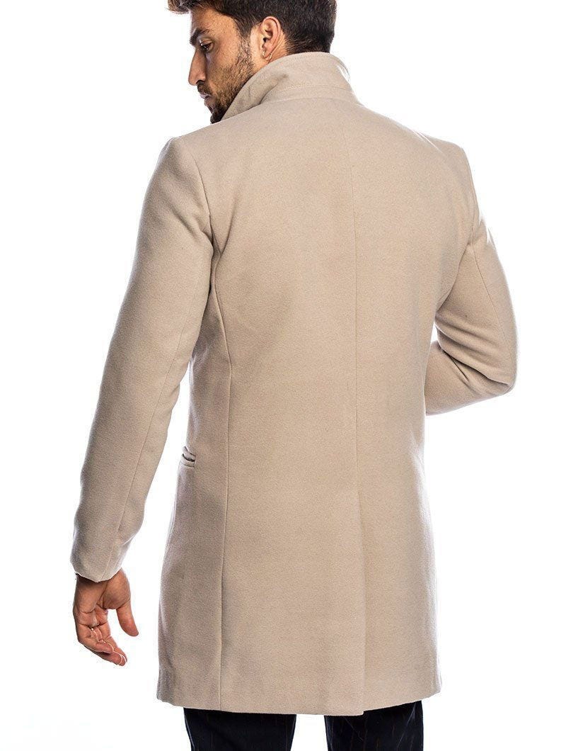 Manteau Classique À Simple Boutonnage Pour Homme | Fermeture À Boutons