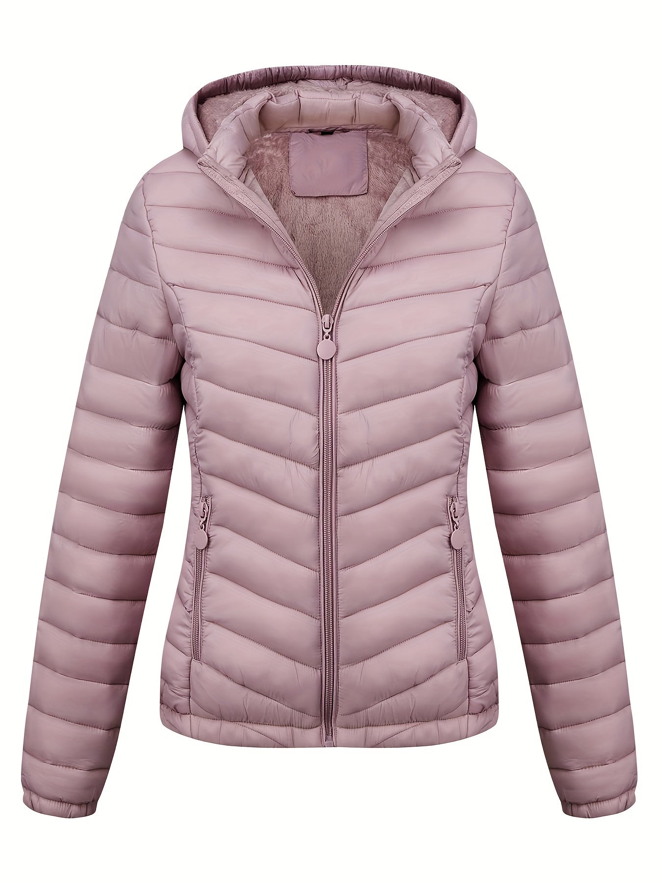 Veste Zippée Avec Poches Pour Femme | À Capuche