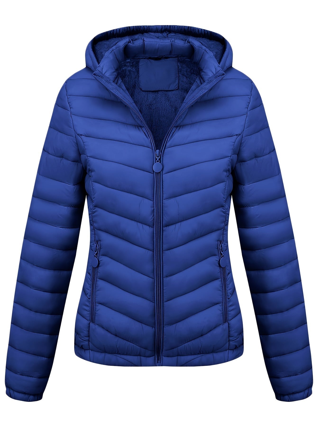Veste Zippée Avec Poches Pour Femme | À Capuche