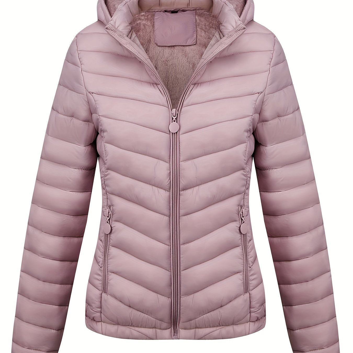 Veste Zippée Avec Poches Pour Femme | À Capuche