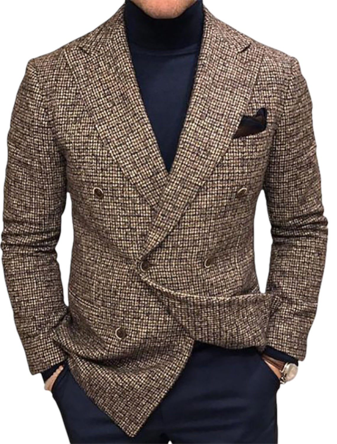 Blazer Homme À Manches Longues | Coupe Slim