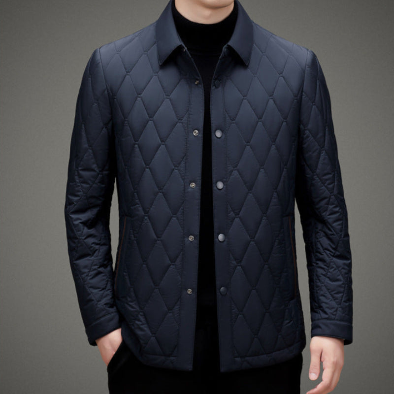 Veste D'hiver Boutonnée Pour Homme | Manches Longues